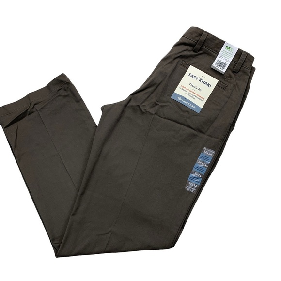 Dockers Men's Easy Classic Fit Khaki Stretch Pants Szie 34x34